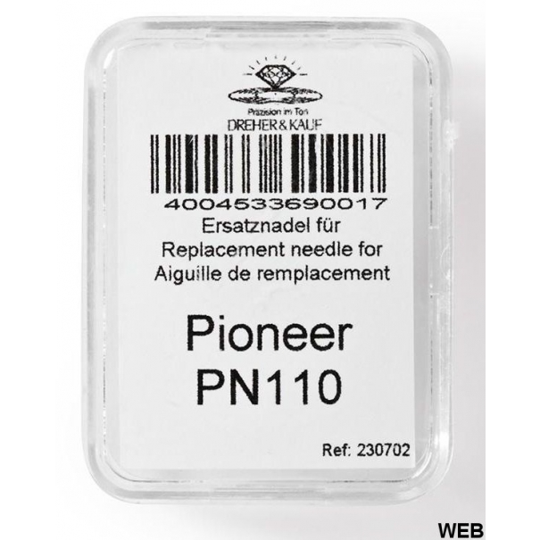 Puntina/testina di ricambio per giradischi Pioneer PN-110